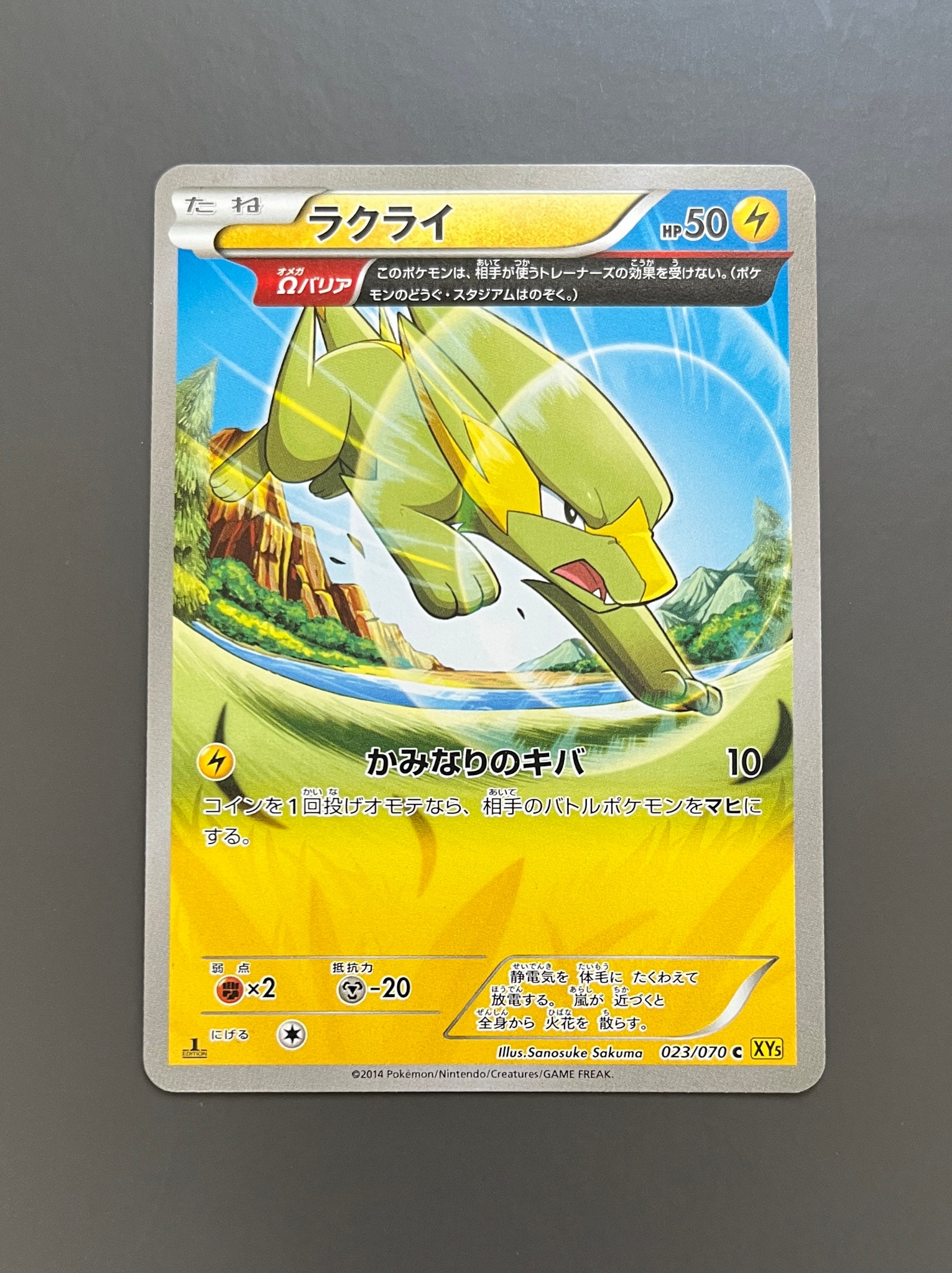 ラクライ C :1ED [XY5 023/070](拡張パック「ガイアボルケーノ」)