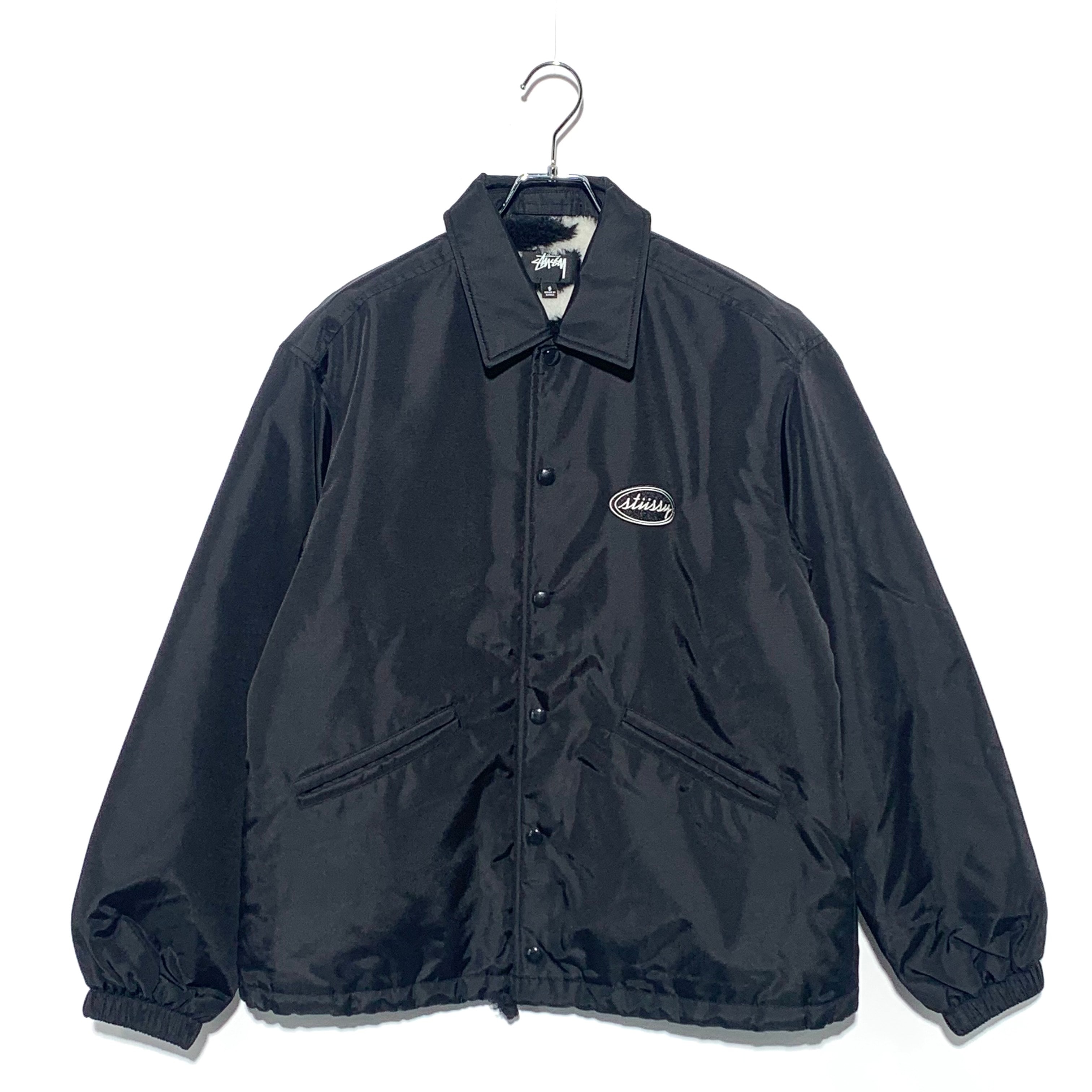 Stussy S Talk Melton Varsity Jacket 