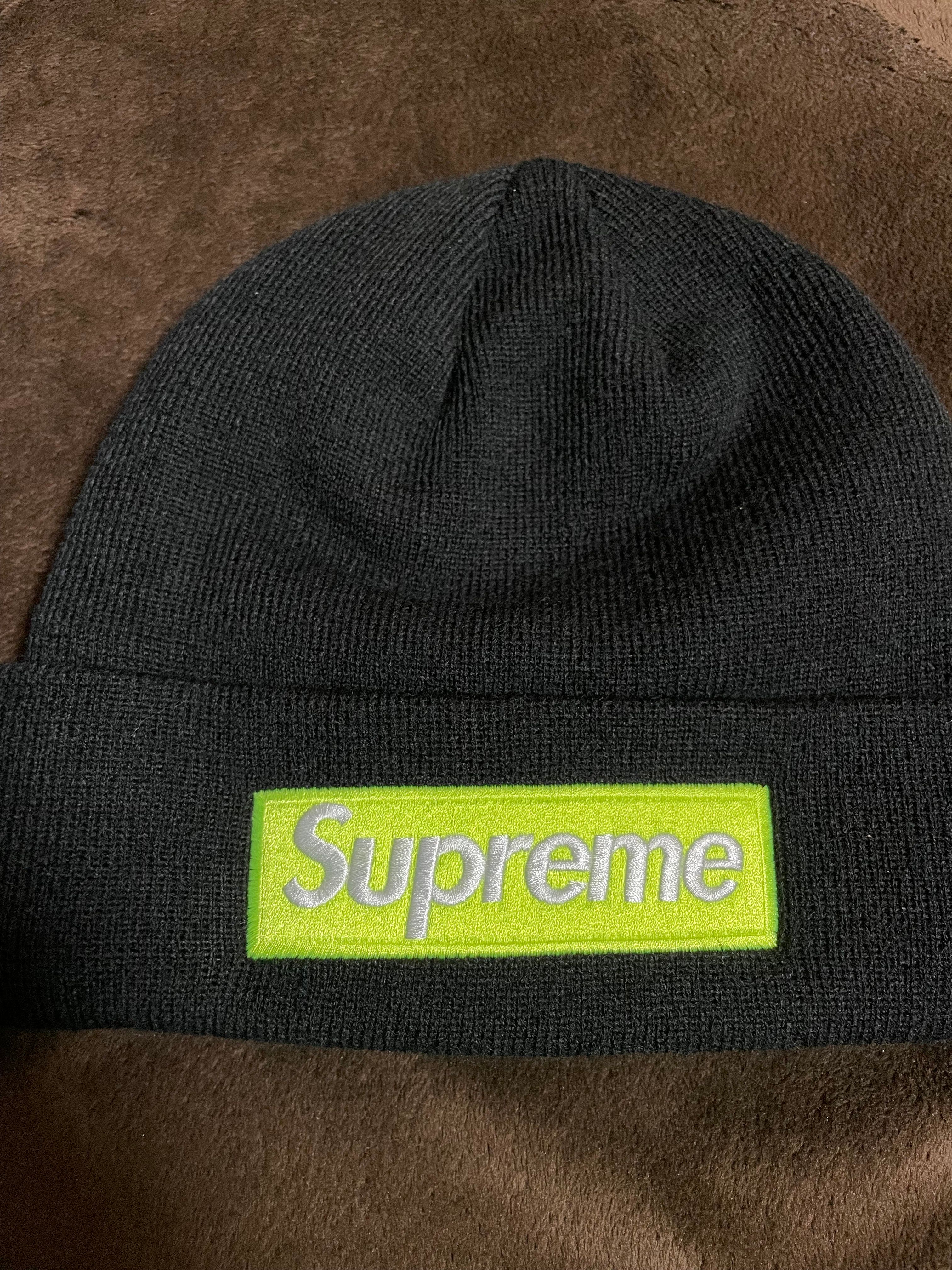 supreme new era box logo beanie