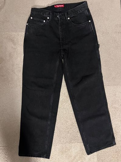 Supreme Denim Painter Pant "Black"