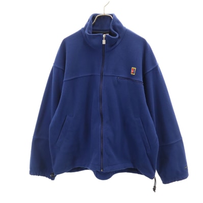 NIKE ナイキ 90s 00s オールド 銀タグ フリースジャケット M ネイビー