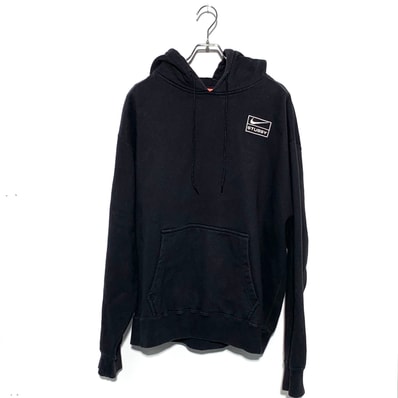 Stussy × Nike NRG Washed Hoodie (US Size) "Black" DN4028-010