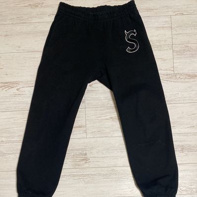 Supreme S Logo Sweatpant "Black" (22FW)