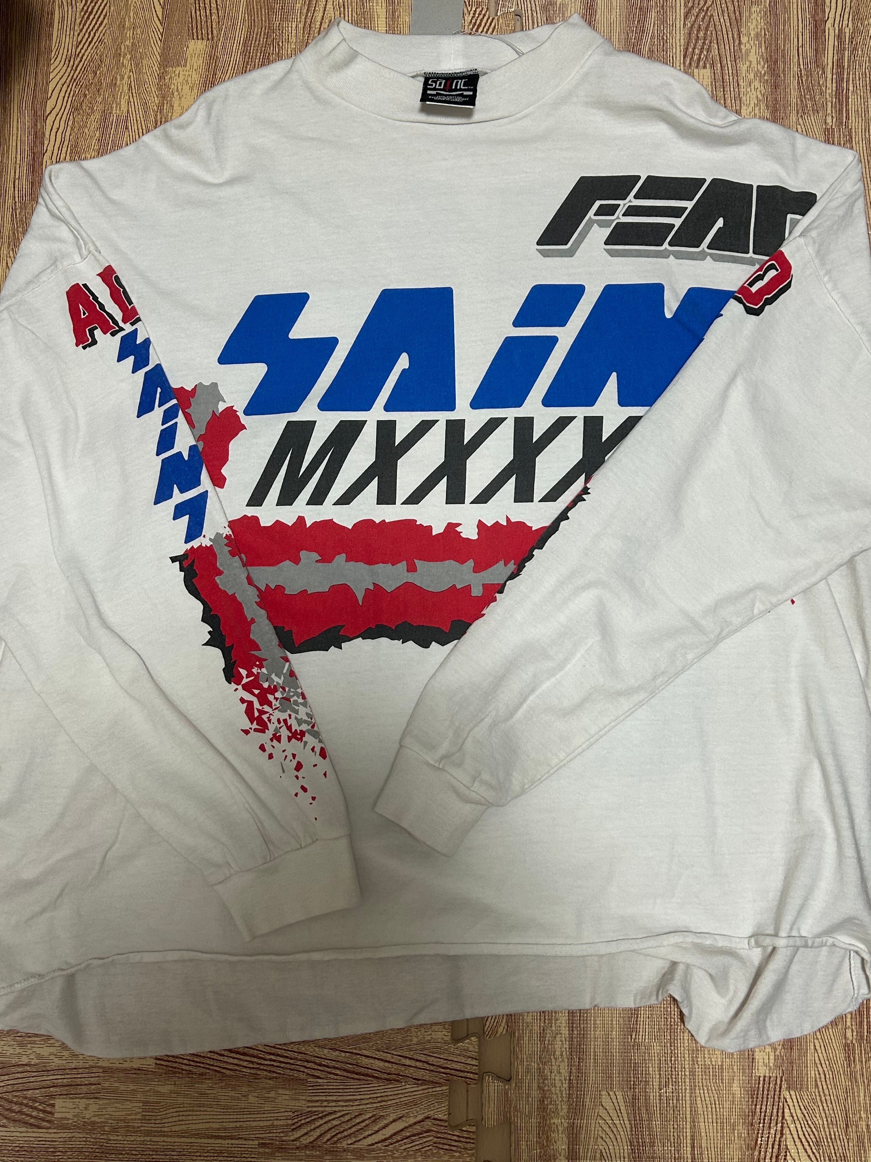 SAINT Mxxxxxx 22SS LS TEE MOTO "White"