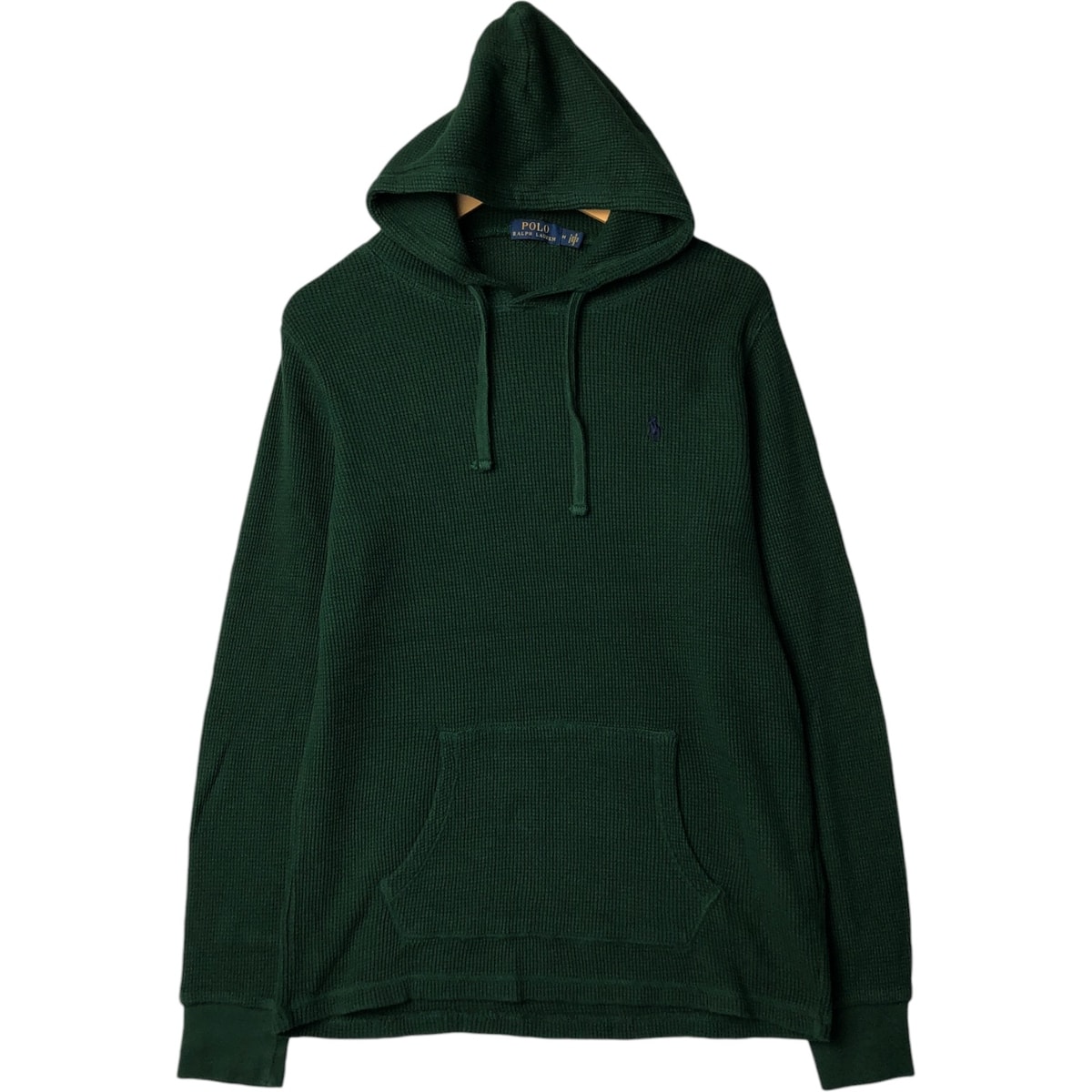 古着 ラルフローレン Ralph Lauren POLO RALPH LAUREN フード付き サーマルロンT ワッフル メンズM相当/eaa571292