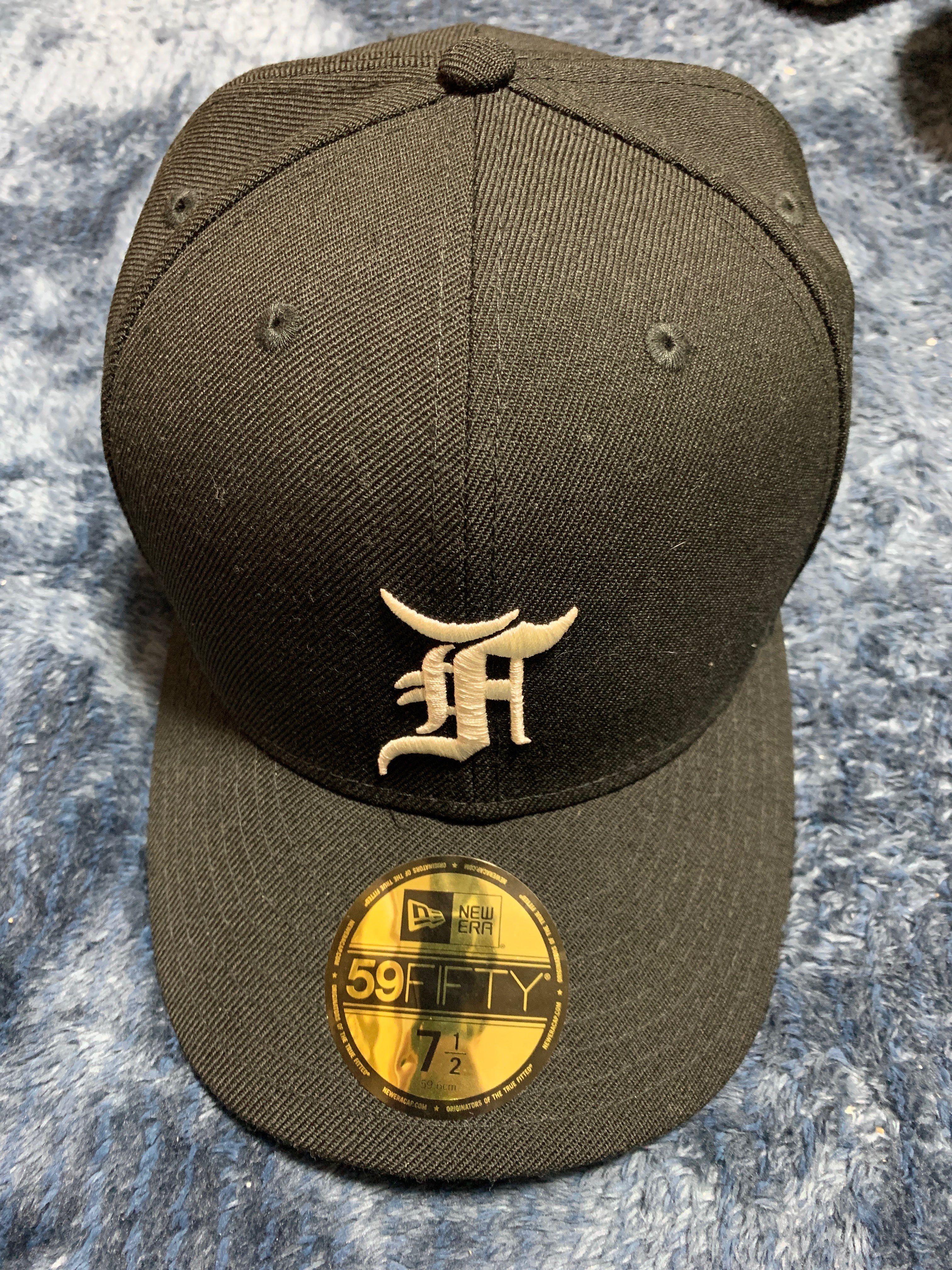 FEAR OF GOD ESSENTIALS New Era Fitted Cap (FW20) "Black"