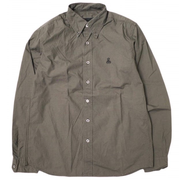 SOPHNET. ソフネット 21SS 日本製 SCORPION BASIC B.D SHIRT スコーピオンベーシックBDシャツ SOPH-210008 S BROWN 長袖 トップス g21977