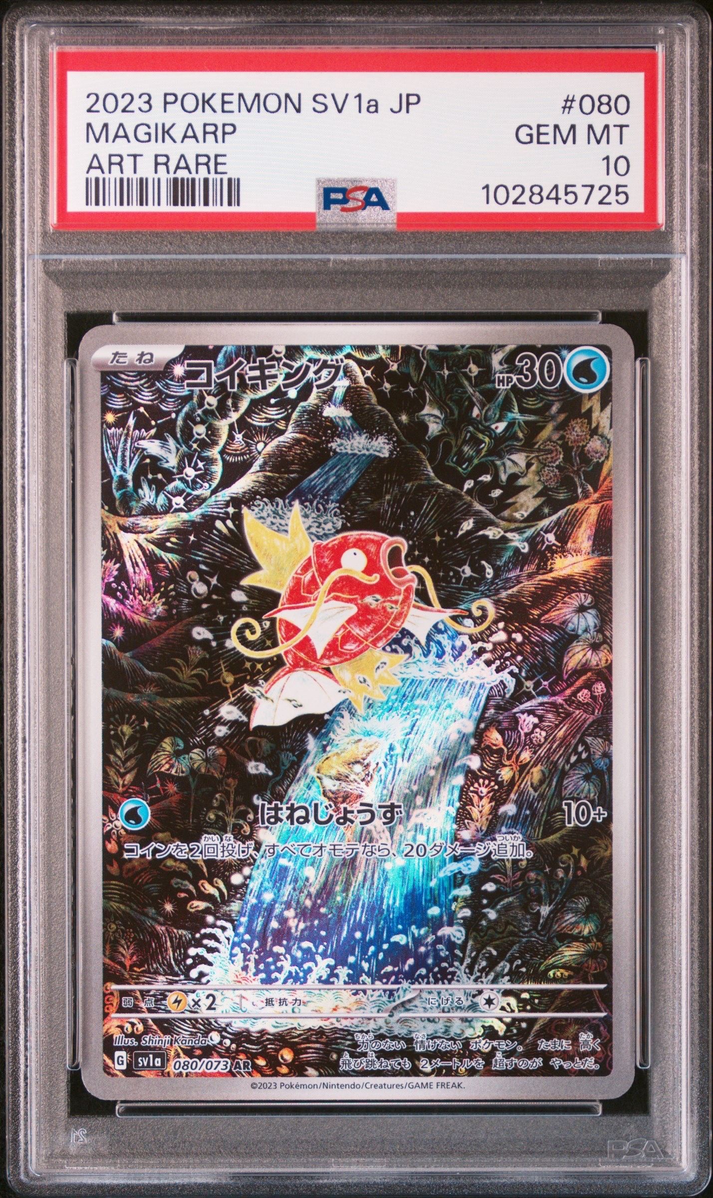 コイキング AR[SV1a 080/073](スカーレット&バイオレット 拡張パック「トリプレットビート」)