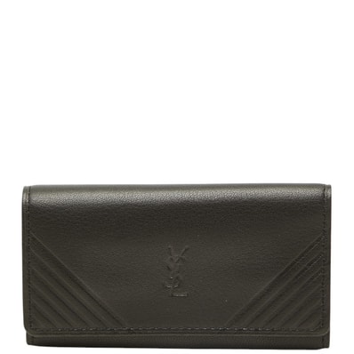 サンローラン キーケース ブラック レザー レディース SAINT LAURENT 中古