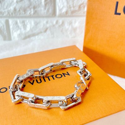 Louis Vuitton Monogram Chain Bracelet