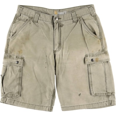 古着 カーハート Carhartt RELAXED FIT ダック地ペインターショーツ ハーフパンツ メンズw34相当/eaa576864
