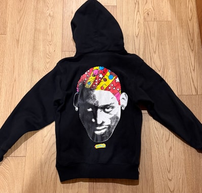 SAPEur Youth 70S Pop Head Hoodie "Black"