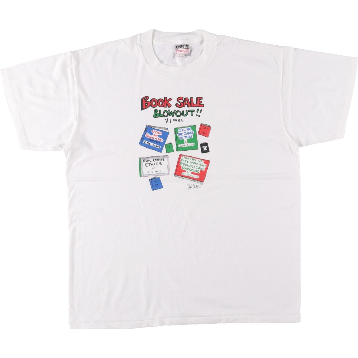 古着 90年代 オニータ ONEITA プリントTシャツ メンズXL相当 ヴィンテージ/eaa559377