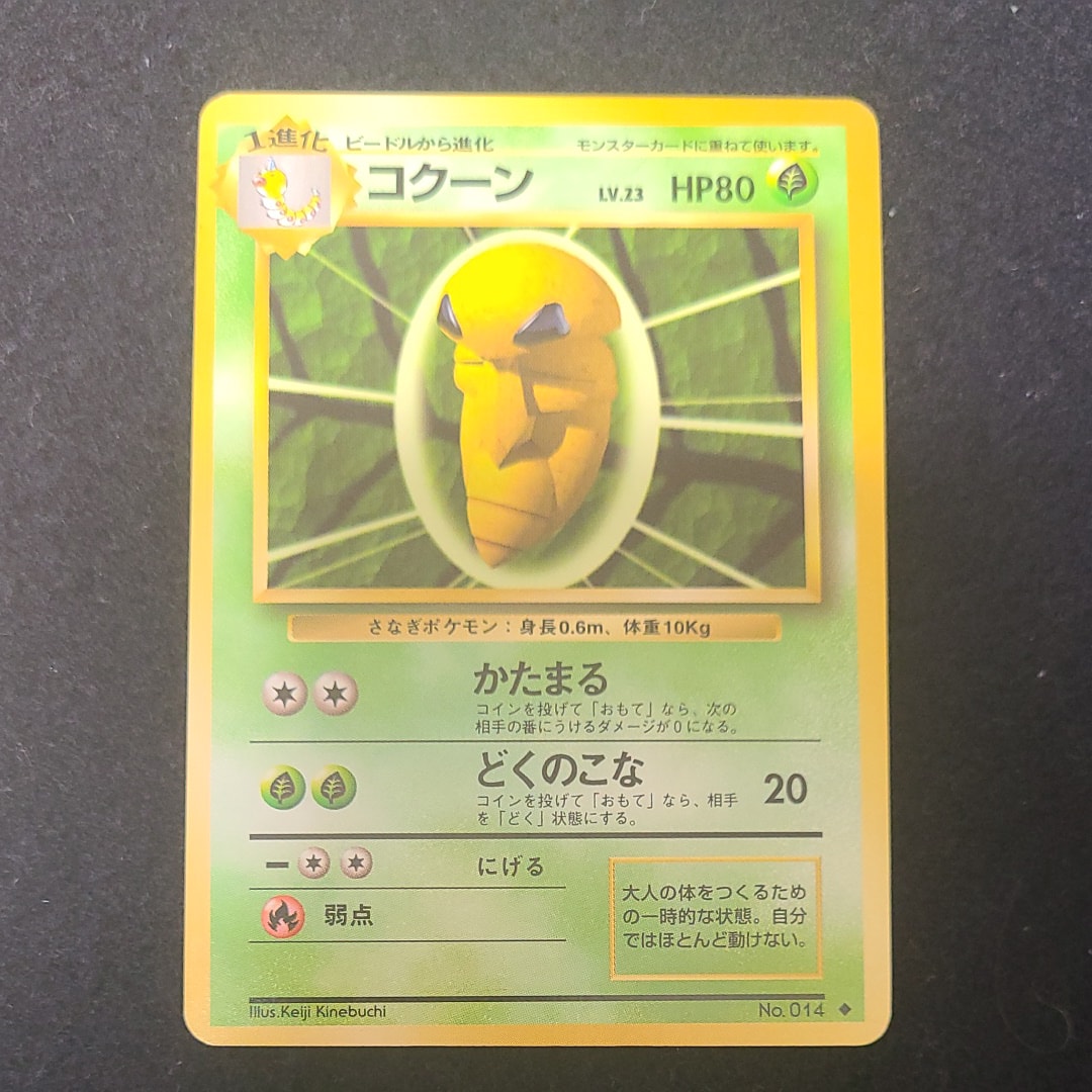 コクーン ◆ : 旧裏 [PMCG1-2](拡張パック「ポケットモンスター カードゲーム」再販)