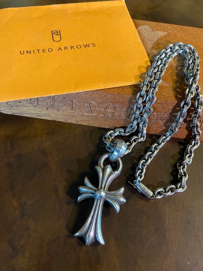 Chrome Hearts CH Cross Pendant Small / Plain Bail "Silver"