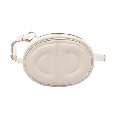 エルメス HERMES インザループ ベルトバッグ ヴェルソ グリペール ライム ウエストバッグ ボディバッグ バッグ レザー ヴォースイフト グリペール B刻印(2023年製造) レディース ホワイト系 / イエロー系