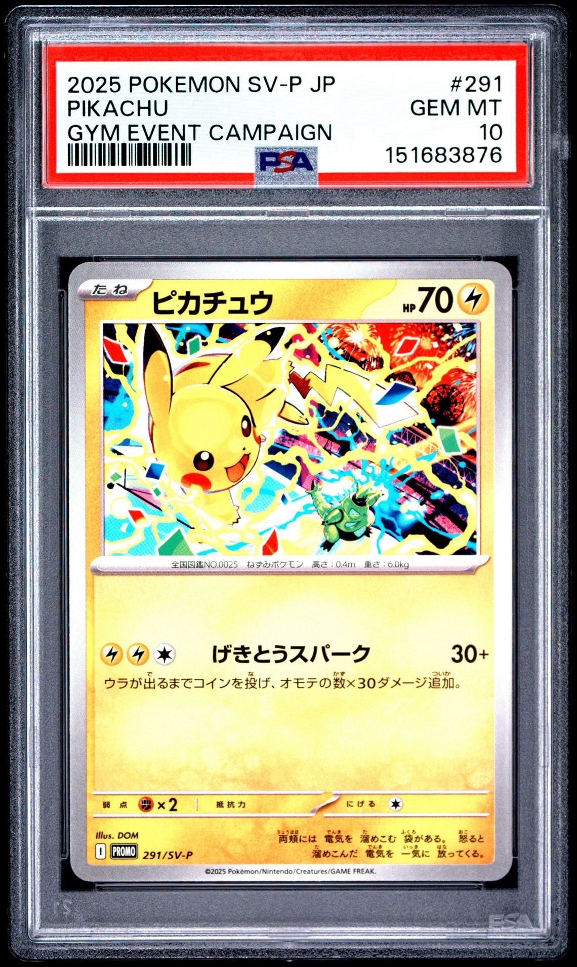 ピカチュウ P [SV-P 291](プロモーションカード「SV-P」)