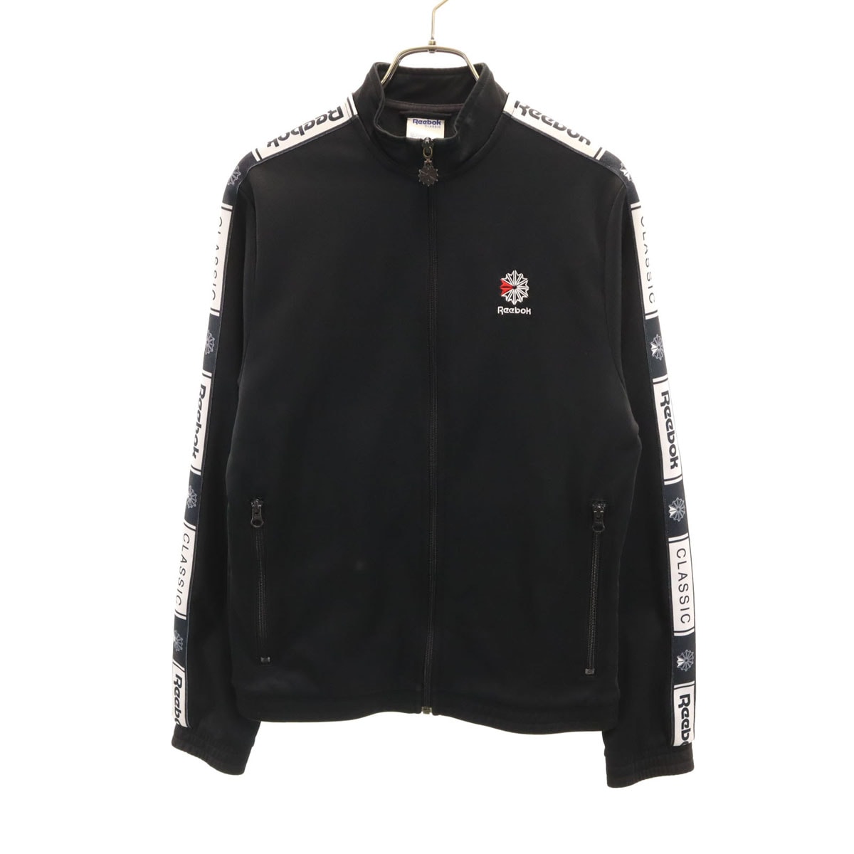 Reebok CLASSIC リーボッククラシック トラックジャケット S ブラック ジャージ