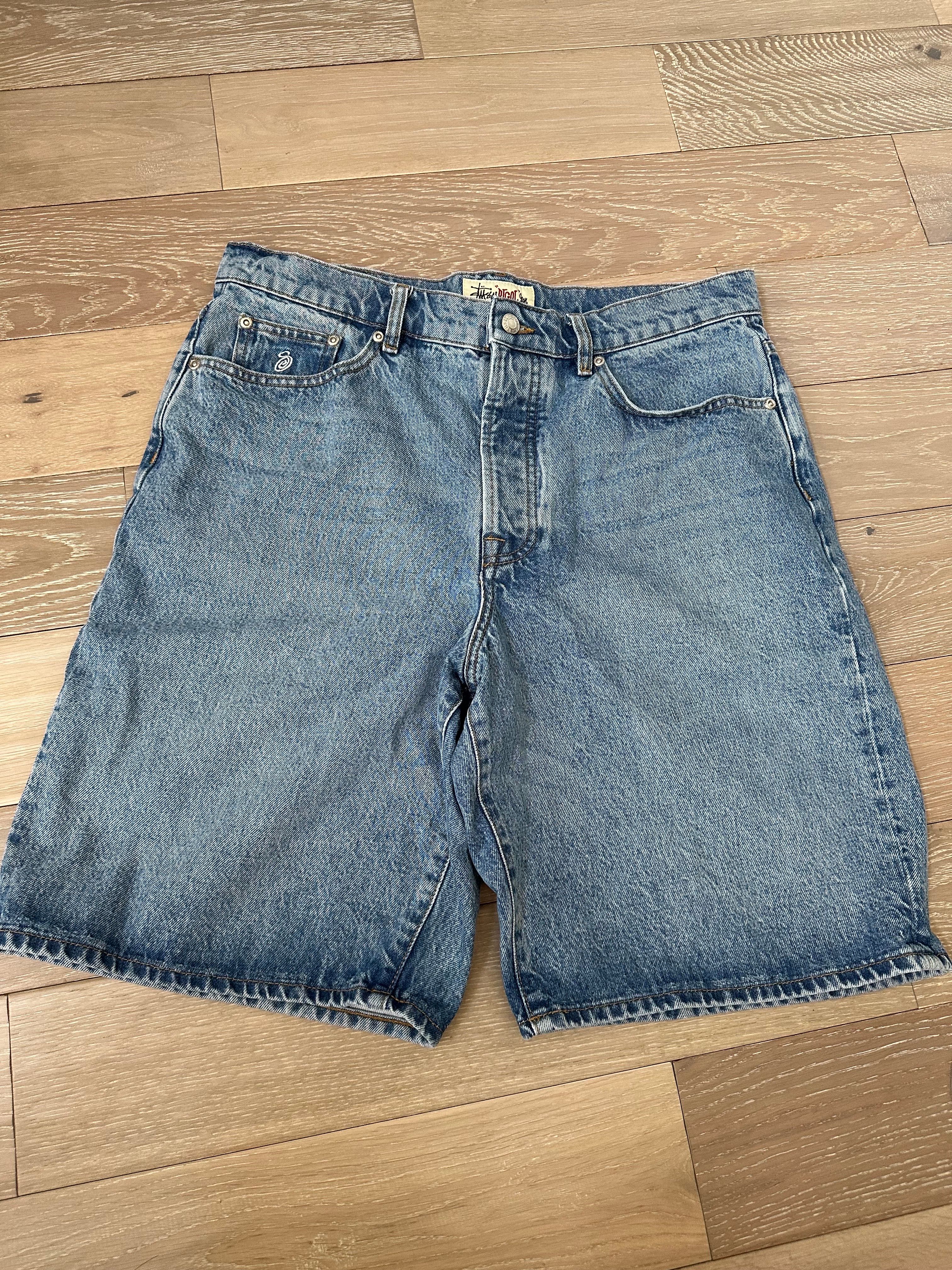 Stussy Big OL Short Denim "Washed Blue"