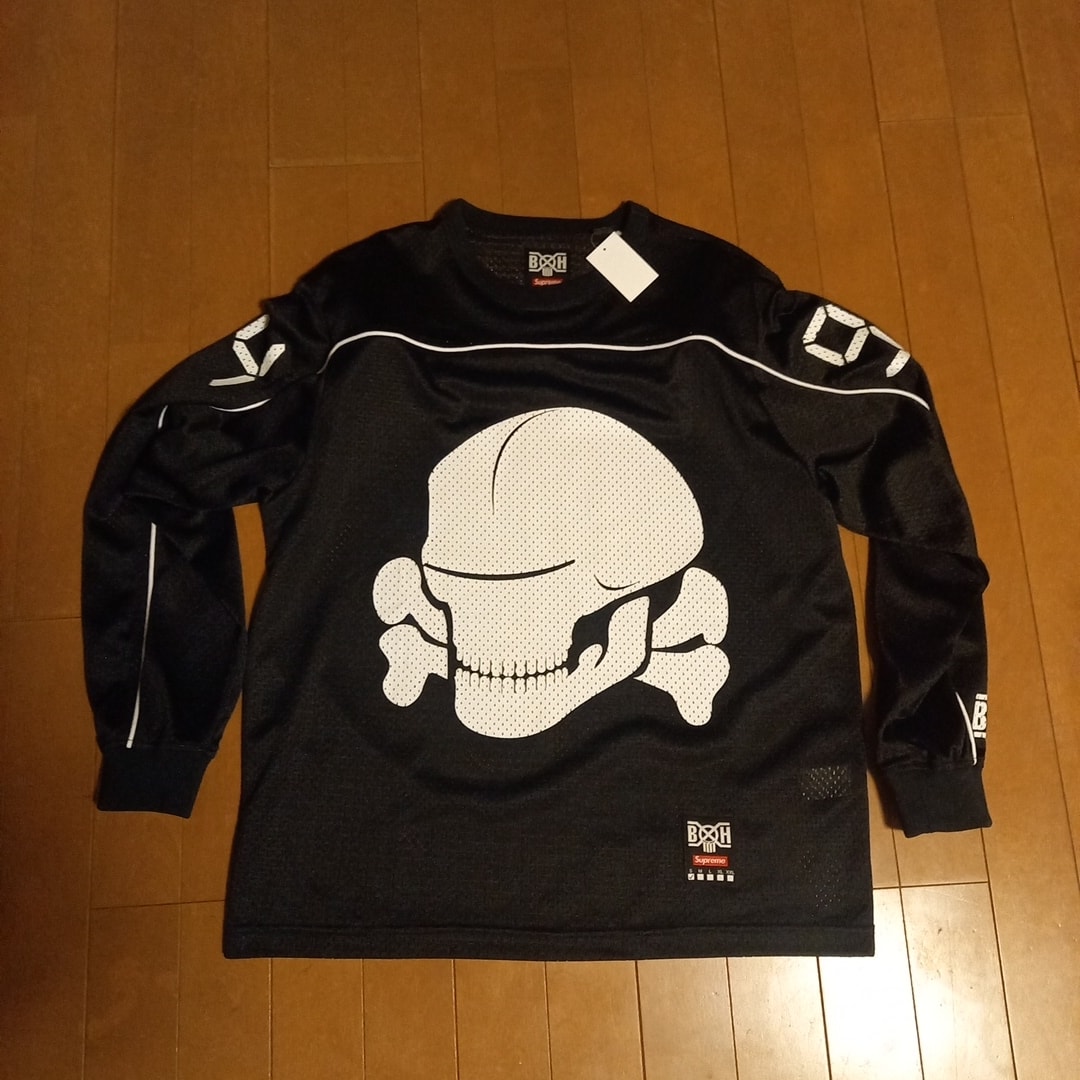 Supreme x BOUNTY HUNTER Mesh Moto Jersey "Black"