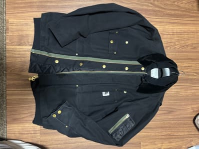 Carhartt WIP x sacai Canvas MA-1 Jacket Michigan "Black"