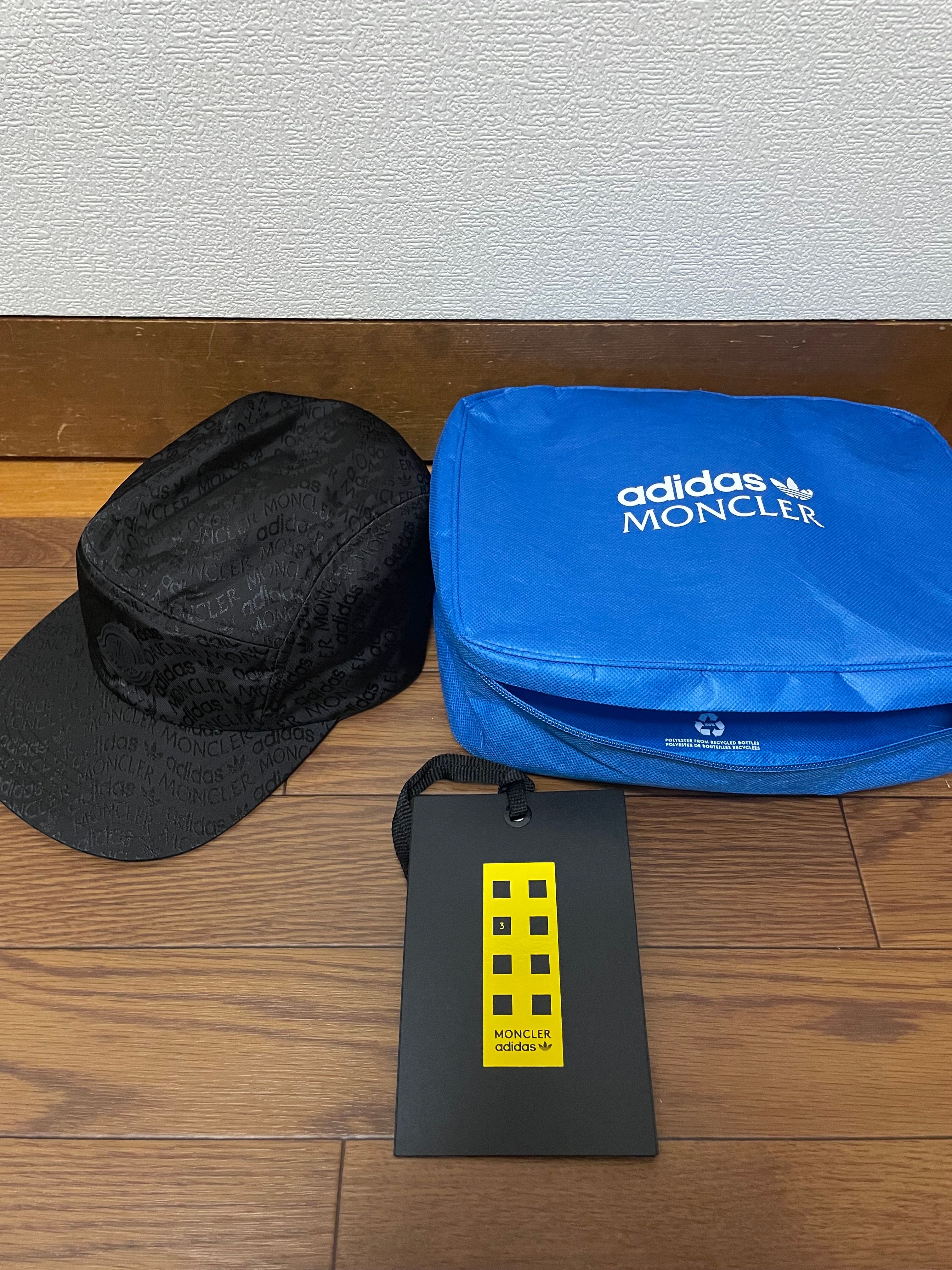 adidas x MONCLER Jacquard Baseball Cap "Black"