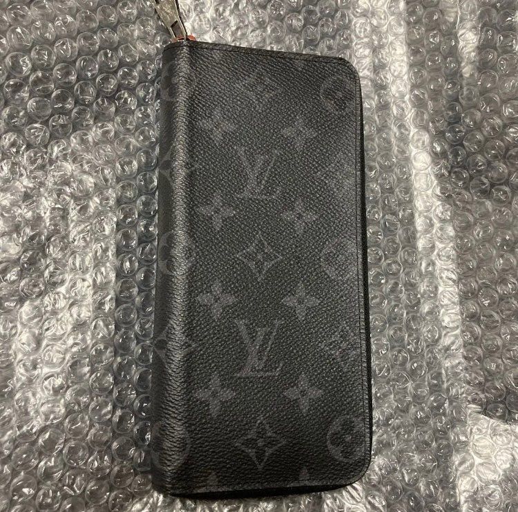 Louis Vuitton Zippy Wallet Vertical Monogram Eclipse