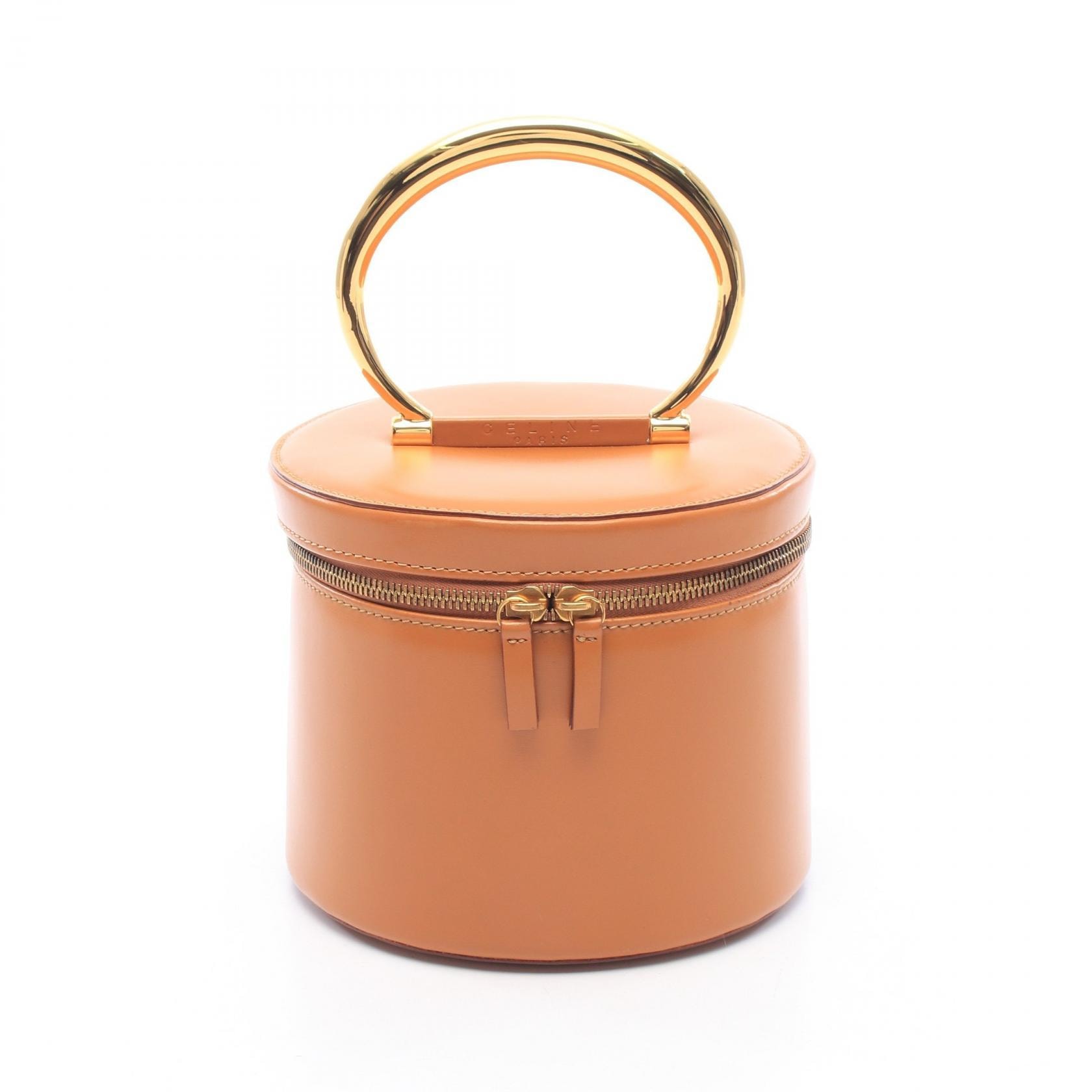 セリーヌ CELINE ハンドバッグ バッグ レザー レディース ブラウン系 【中古】