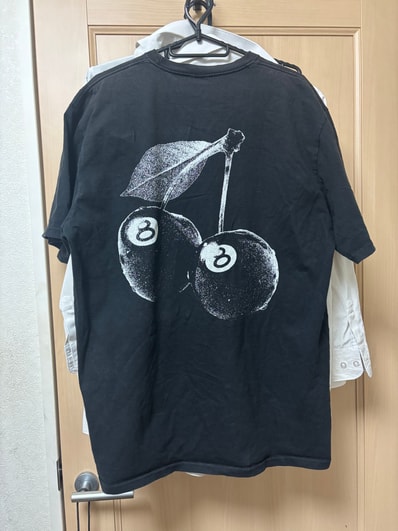 Stussy Cherries Tee "Black"