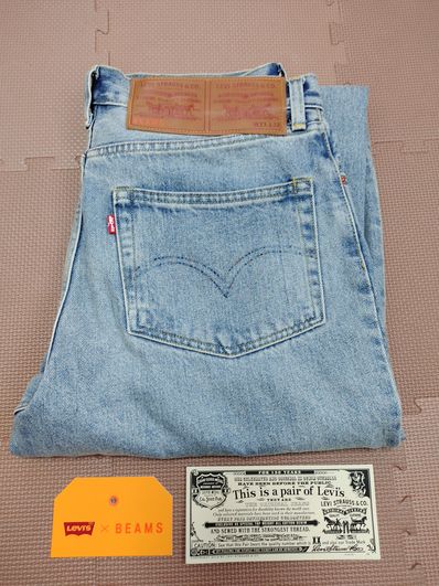 LEVI'S x BEAMS Super Wide V2 Jeans "Vintage Wash"