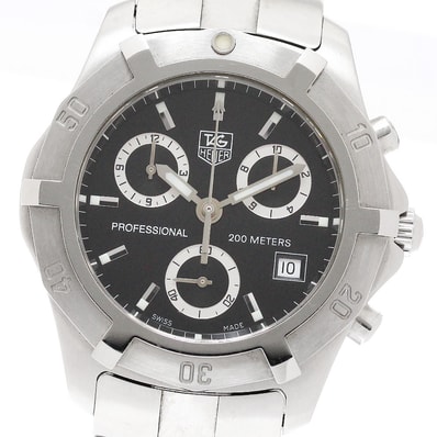 タグホイヤー エクスクルーシブ クロノグラフ CN111F メンズ 【中古】