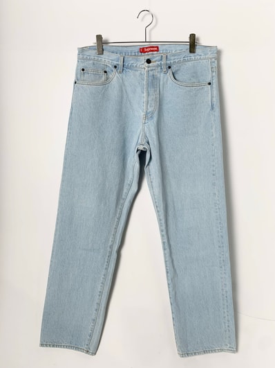 Supreme Regular Jean "Washed Blue"(21FW)