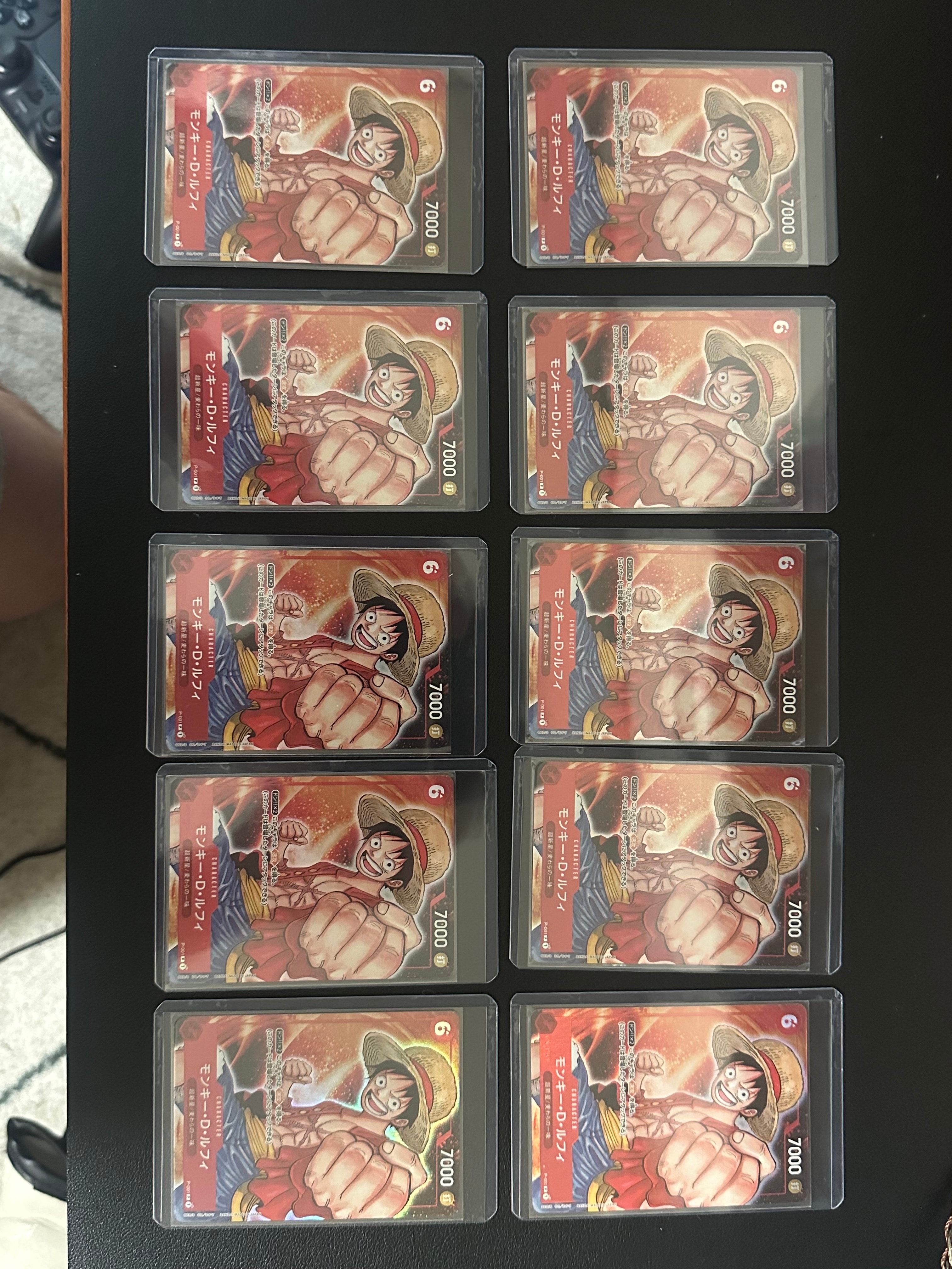 PSA10】モンキー・D・ルフィ P [P-001] (プロモーションカードセット1