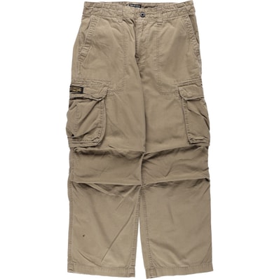 古着 00年代 ラルフローレン Ralph Lauren POLO JEANS COMPANY リップストップ ミリタリー カーゴパンツ メンズw33相当/eaa680033