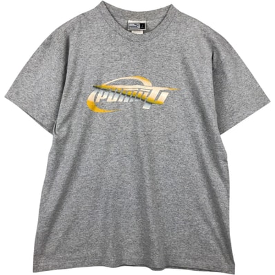 古着 90~00年代 プーマ PUMA ロゴプリントTシャツ メンズL相当 ヴィンテージ/eaa638742
