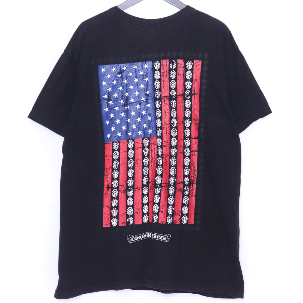 Chrome Hearts American Flag T-Shirt "Black"