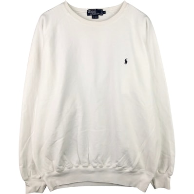 古着 ラルフローレン Ralph Lauren POLO by Ralph Lauren ワンポイントロゴスウェットシャツ トレーナー メンズL相当/eaa588260
