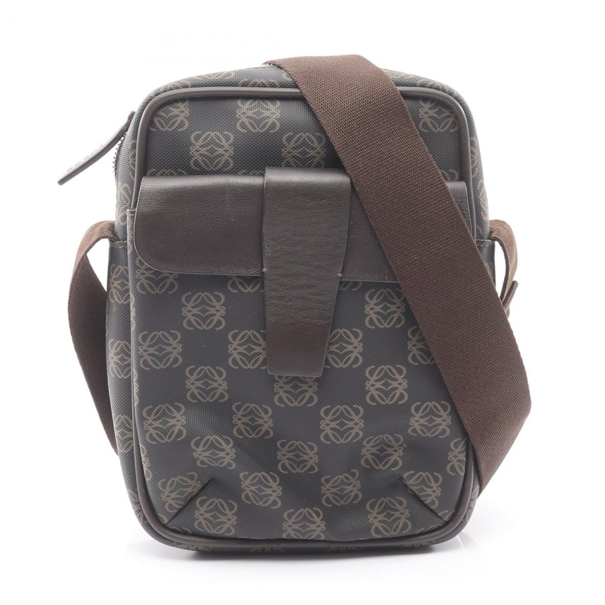 D (傷や汚れあり)】ロエベ LOEWE リピートアナグラム ショルダーバッグ D (傷や汚れあり)】ロエベ LOEWE リピートアナグラム ショルダーバッグ