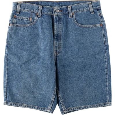 古着 00年代 リーバイス Levi's 550 REGULAR FIT デニムショーツ ショートパンツ メンズw36相当/eaa644168