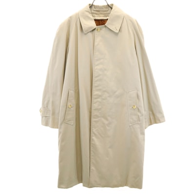 Burberrys バーバリーズ 80s 90S 英国製 オールド ステンカラーコート 46 ベージュ ベストライナー付き