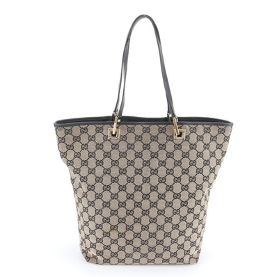 ■美品 グッチ GGキャンバス 002 1098 トート バッグ