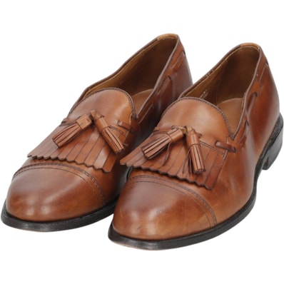 古着 アレンエドモンズ ALLEN EDMONDS Dalton キルトタン ストレートチップ タッセルローファー USA製 10A メンズ28.0cm相当/saa015098