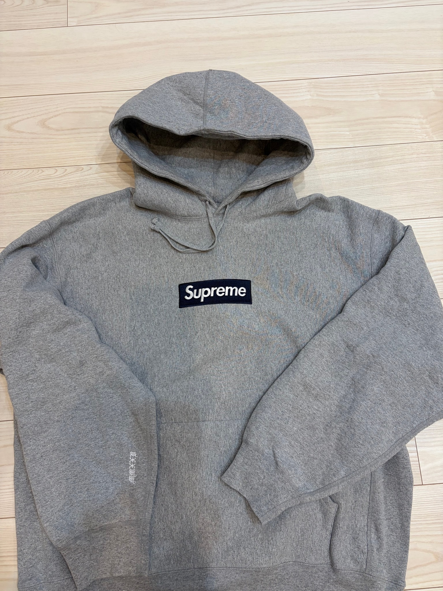 Supreme Box Logo Hooded Sweatshirt (25FW) "Heather Grey"
