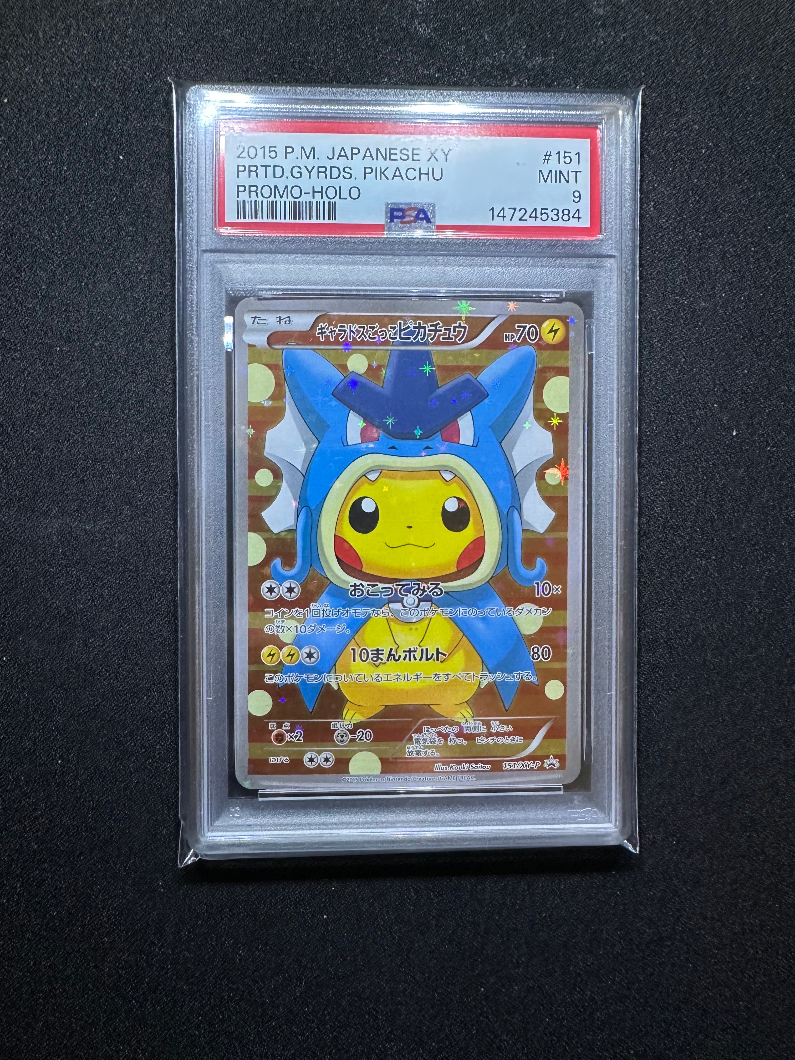 ギャラドスごっこピカチュウ: プロモ[XY-P 151/XY-P](プロモーションカード「XY-P」)