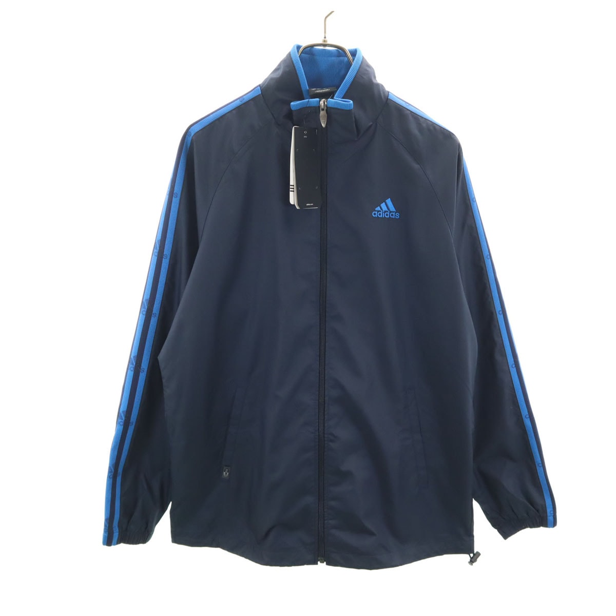 未使用 adidas アディダス ウインドブレーカー L ネイビー ジャケット 裏メッシュ