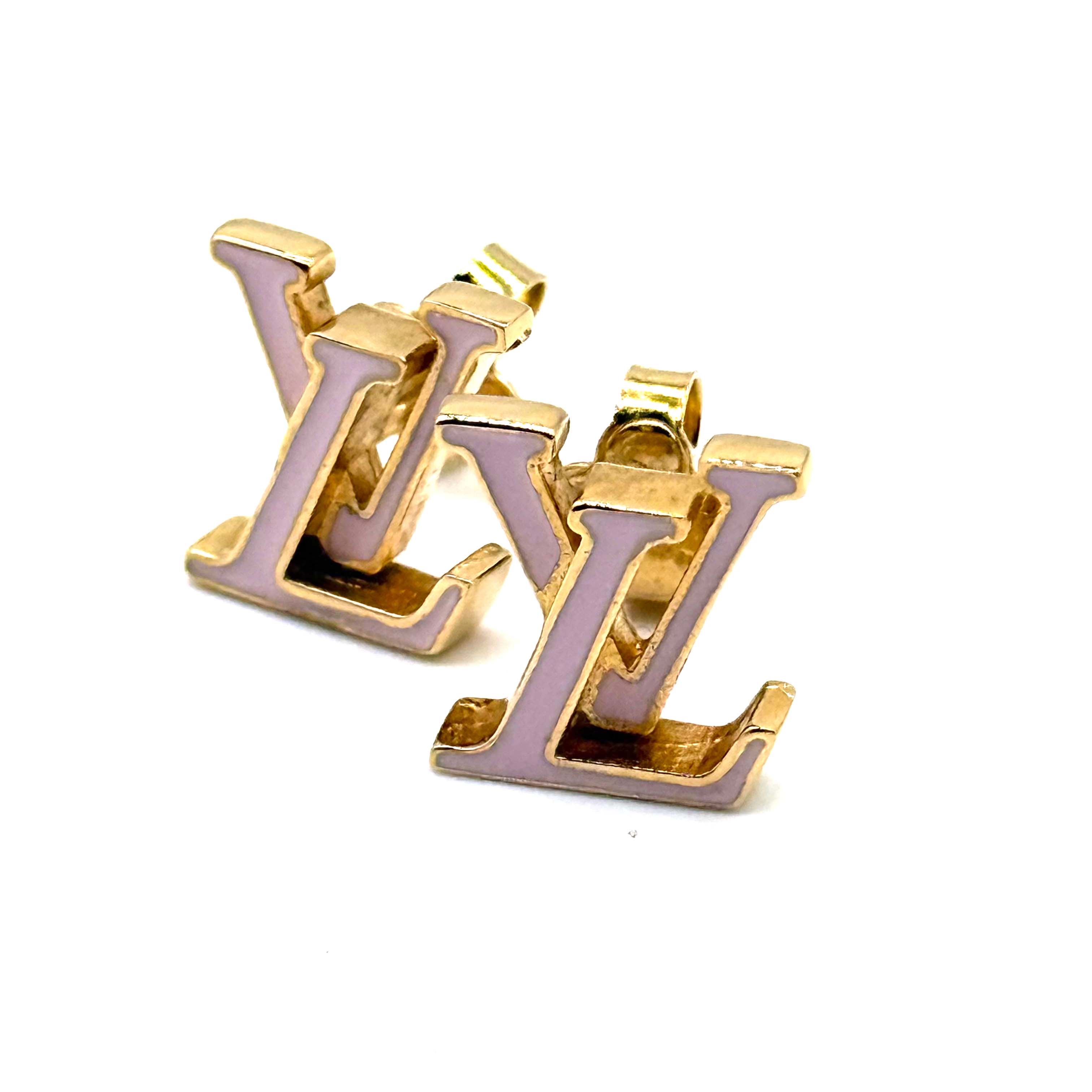 ルイヴィトン LV アイコニック ピアス M01136