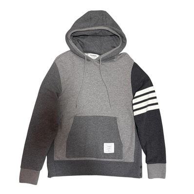 トムブラウン THOM BROWNE 4BARフーディプルオーバー パーカー メンズ
