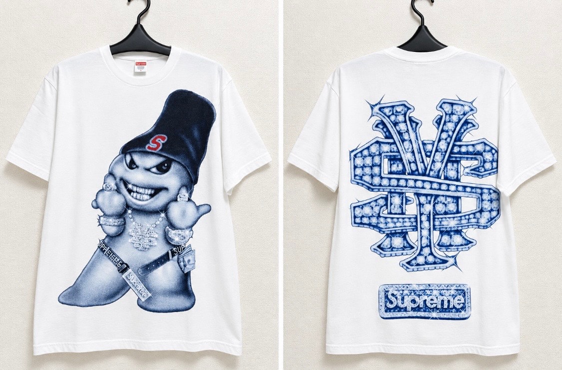 Supreme Snowman Tee "White"