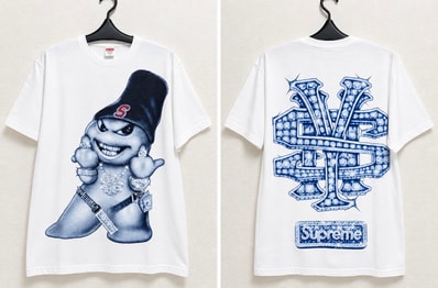 Supreme Snowman Tee "White"