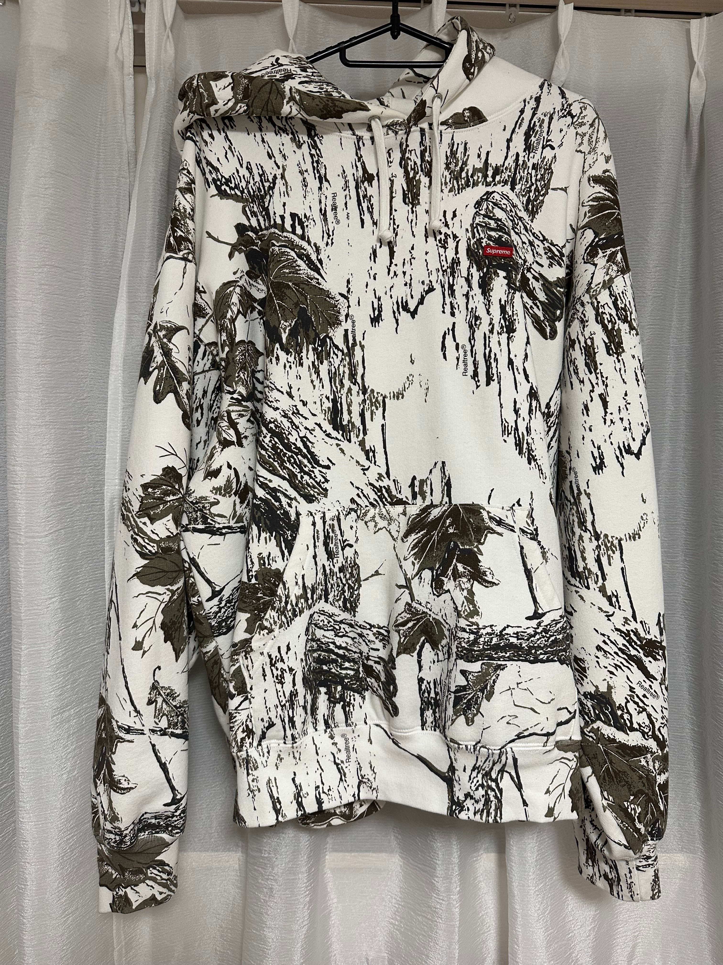 Supreme Small Box Hooded Sweatshirt "Snow Camo" (24SS)